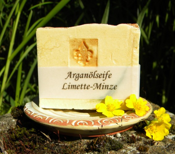 Arganölseife Limette-Minze